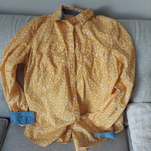 St.John's Bay Floral Button Down